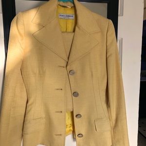 Dolce & Gabbana silk skirt and jacket set. Never worn!!